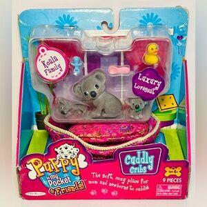 Puppy in My Pocket: Koala Family Cuddly Cribs Playset
